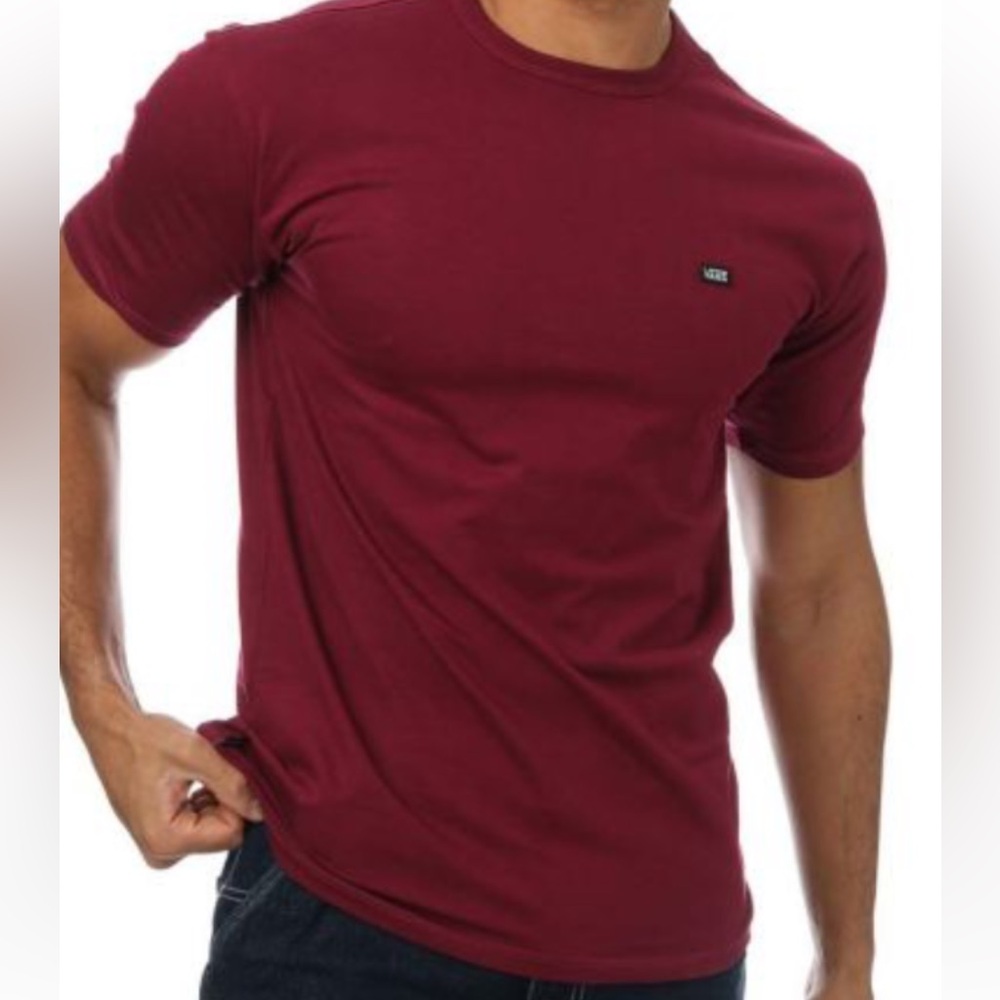 Vans burgundy Short Sleeve Tee